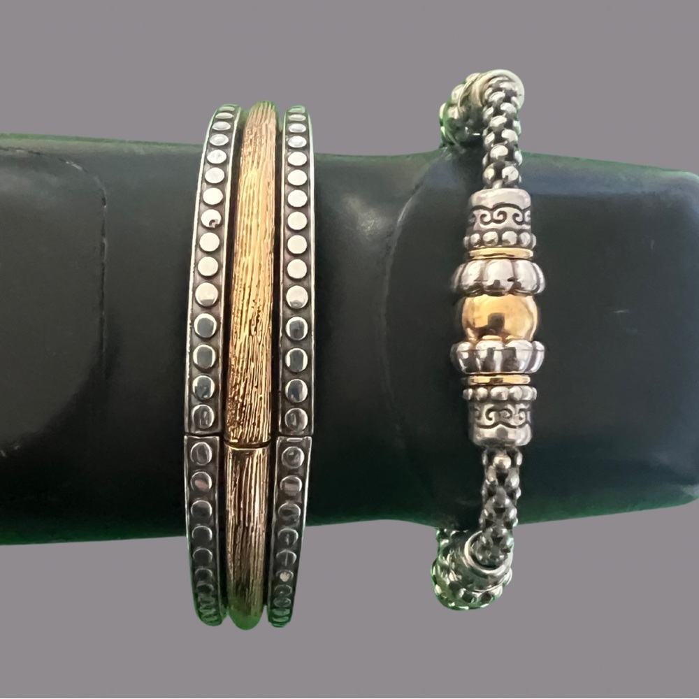 Brighton Gold and Silver Bracelet Set - Picture 2 of 2